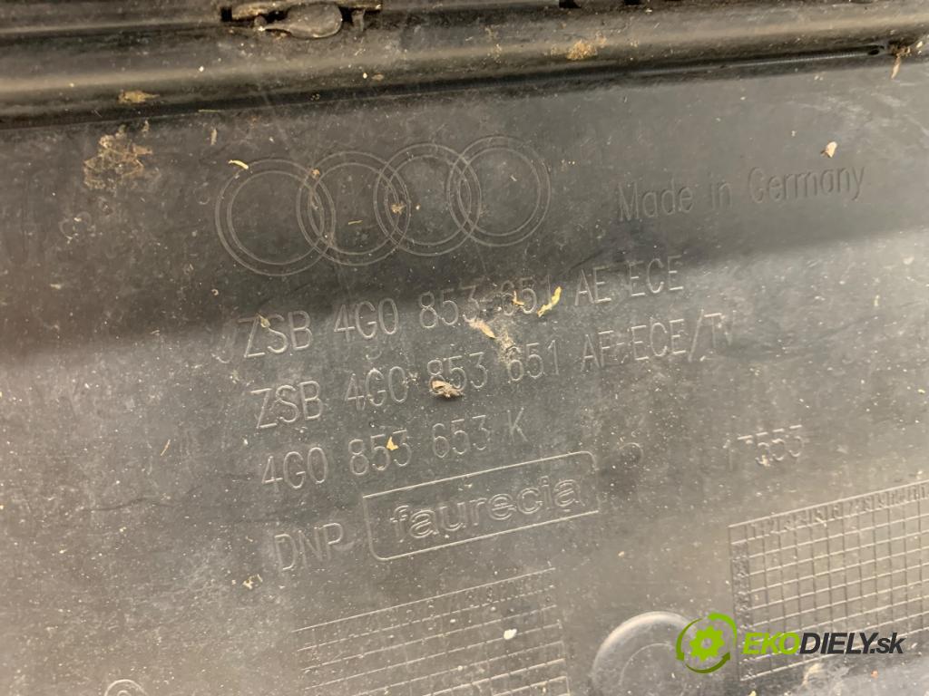 AUDI A6 C7 sedan 2015 110 kW 2.0 TDI 1968 Mriežka maska 4G0853651AE (Mriežka predná (maska chladiča))