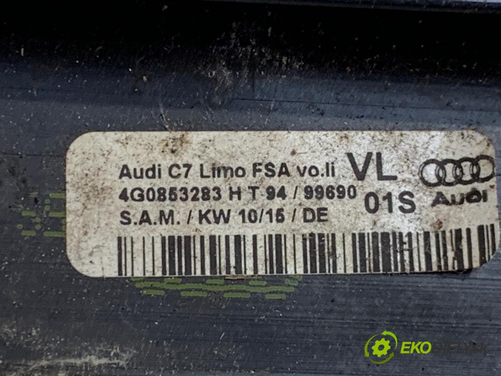 AUDI A6 C7 sedan 2015 110 kW 2.0 TDI 1968 lišta Sbírání: přední část levý 4G0853283H
