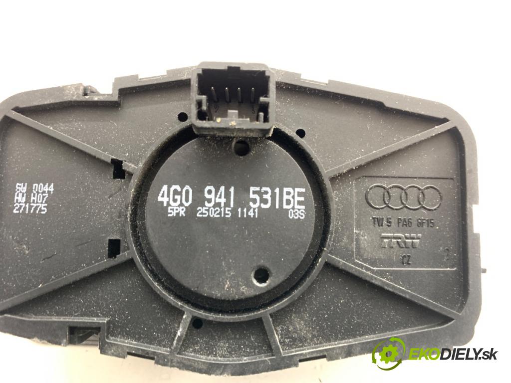 AUDI A6 C7 sedan 2015 110 kW 2.0 TDI 1968 Spínač svetiel 4G0941531BE