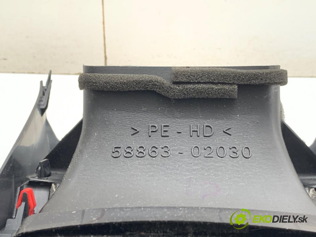 TOYOTA COROLLA E21 sedan 2020 72 kW 1.8 VVTi Hybrid (ZWE211, MZEA12) 1798 mří topení zadní část 58863-02030