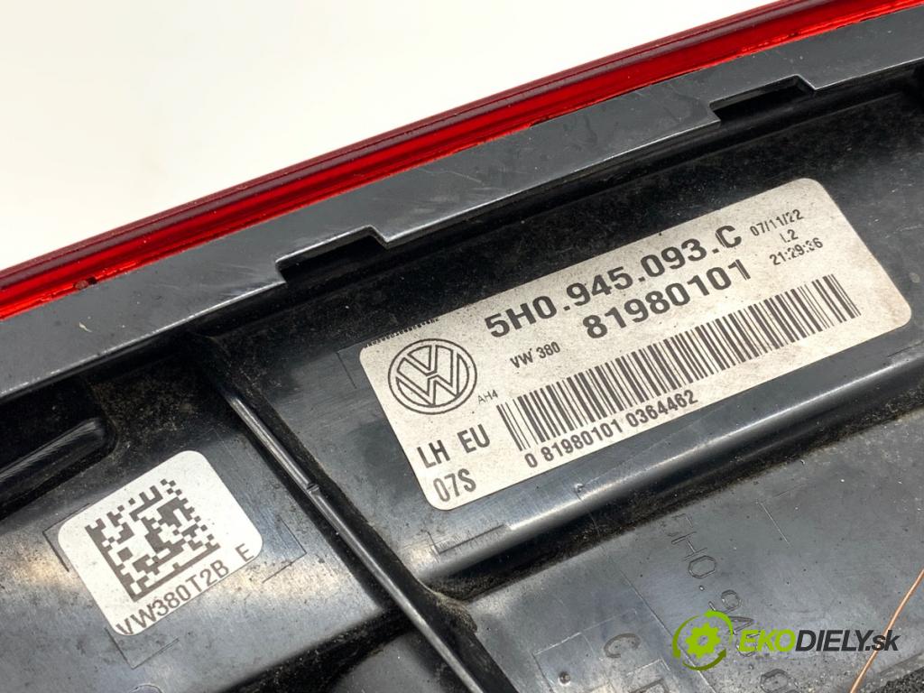 VW GOLF VIII Kombi 2022 110 kW 2.0 TDI 1968 Svetlo ľavy zad vnútorná 5H0945093C