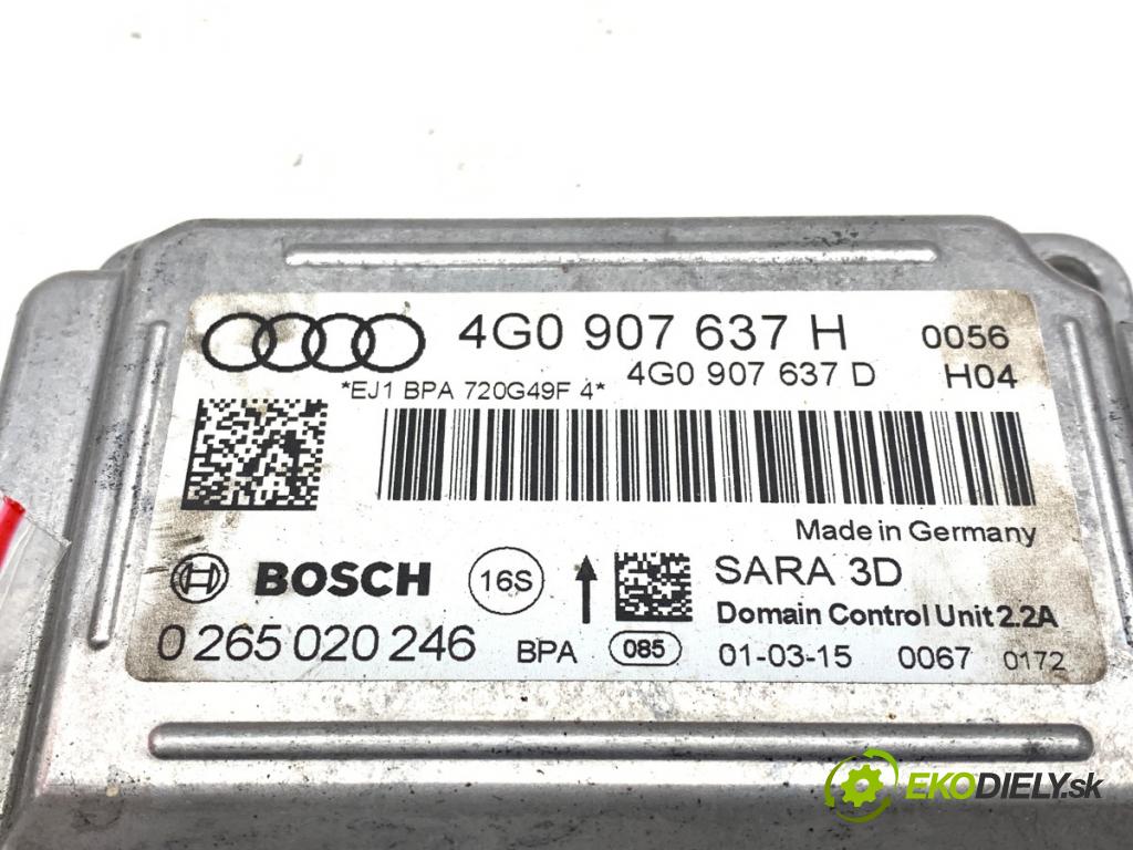AUDI A6 C7 sedan 2015 110 kW 2.0 TDI 1968 senzor airbag 4G0907637H (Snímač)