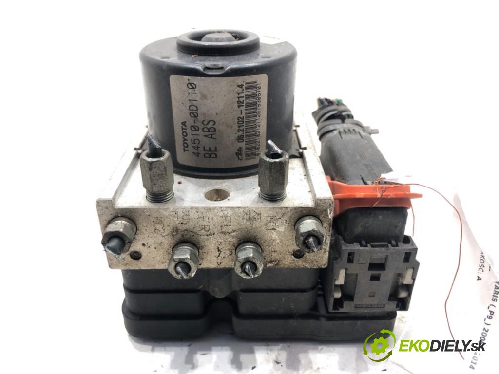 TOYOTA YARIS II liftback 2009 74 kW 1.33 VVT-i (NSP90_) 1329 pumpa ABS 44510-0D110 (Pumpa ABS)