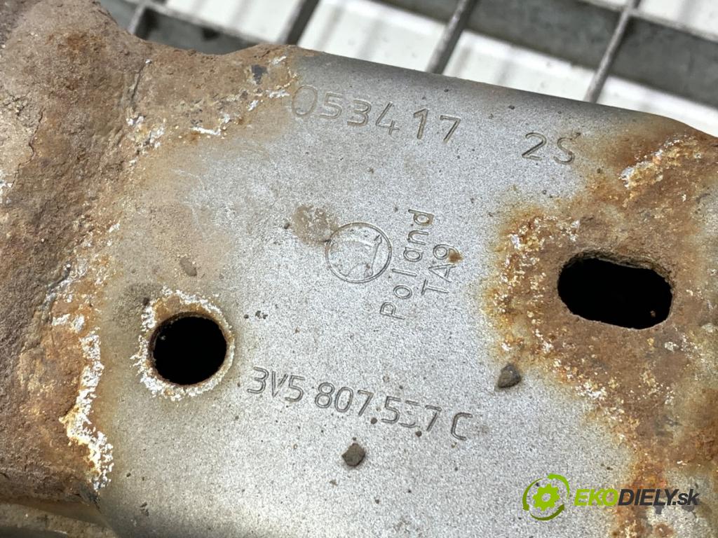 SKODA SUPERB III liftback 2017 132 kW 1.8 TSI 1798 Výstuha nárazníka zad 3V5807537C (Výstuha zadná)