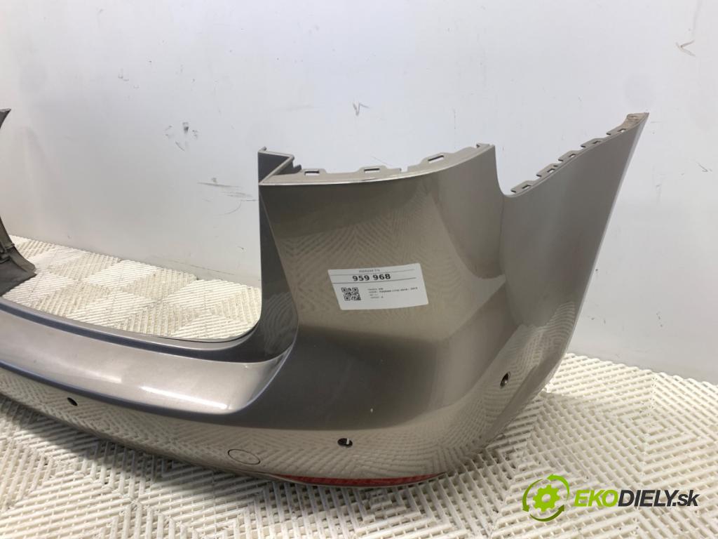 VW TOURAN nadwozie wielkoprzestrzenne (MPV) 2014 77 kW 1.6 TDI 1598 nárazník zadní část LA1X
