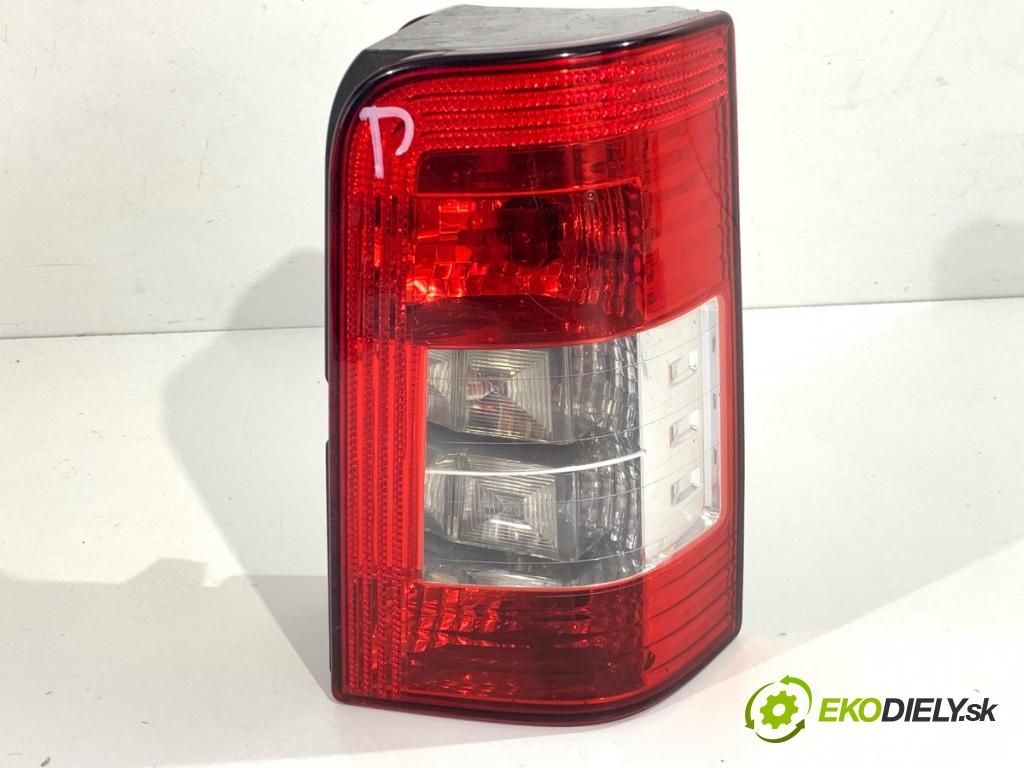 CITROEN BERLINGO I Nadwozie pełne/minivan 2004 66 kW 2.0 HDI 90 (MBRHY, MCRHY) 1997 světlo pravý zadní část 9657976980