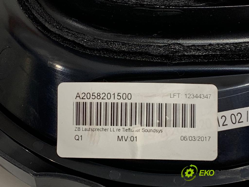 MERCEDES-BENZ GLC Coupe SUV 2017 270 kW AMG 43 4-matic (253.364) 2996 reproduktory A2058201400