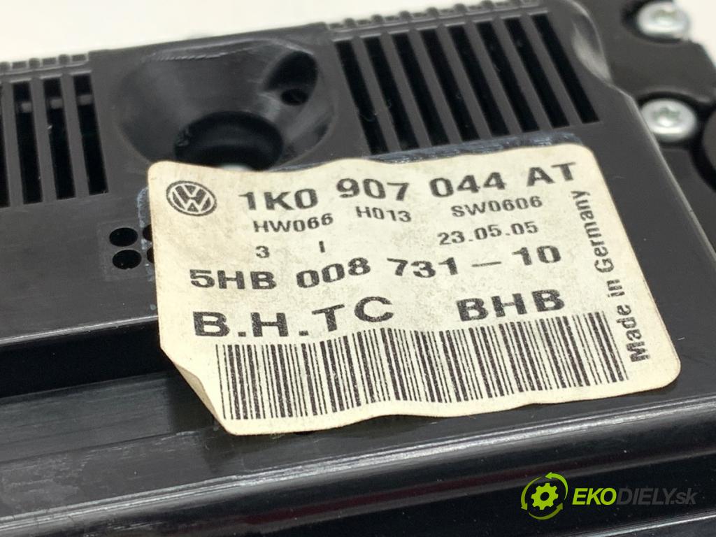 VW JETTA III sedan 2005 77 kW 1.9 TDI 1896 Panel ovládaní topení 1K0907044AT (Páčky pod volantem)