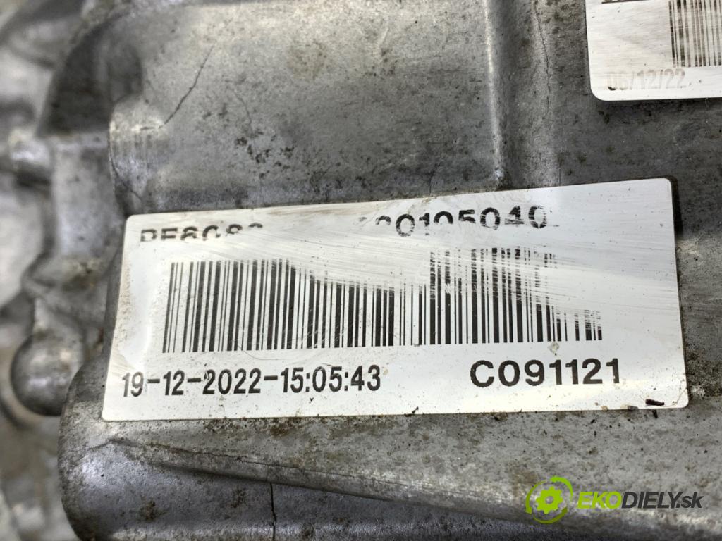 RENAULT TRAFIC III Skrzynia 2023 81 kW 2.0 dCi 110 (FGMW) 1997 Prevodovka PF6082 (Prevodovka)