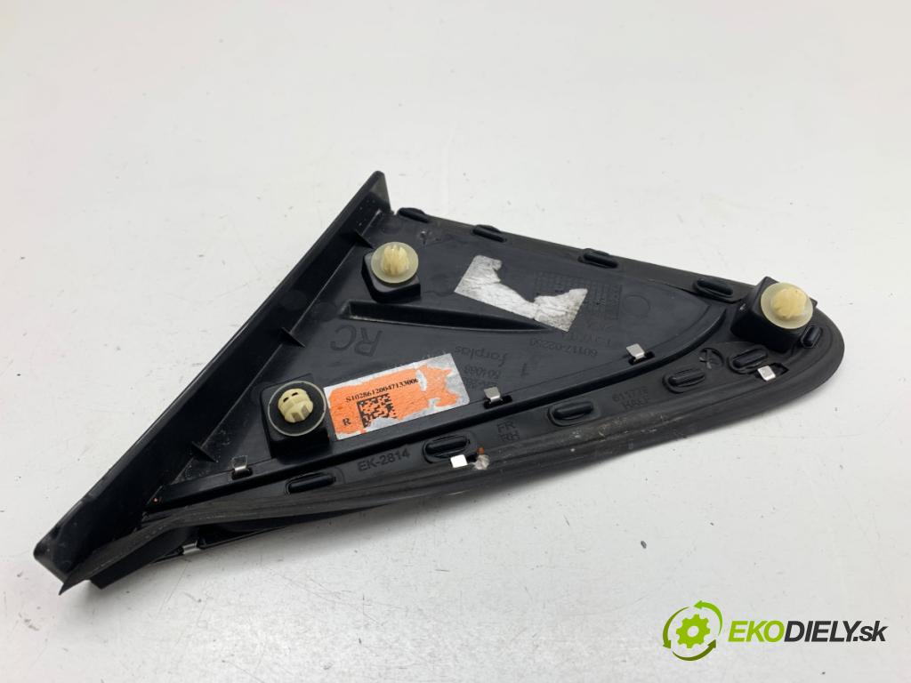 TOYOTA COROLLA E21 sedan 2020 72 kW 1.8 VVTi Hybrid (ZWE211, MZEA12) 1798 trojuholník Kryt zrkadla pravá 60117-02250