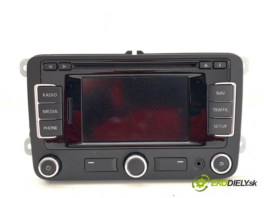 VW TOURAN nadwozie wielkoprzestrzenne (MPV) 2014 77 kW 1.6 TDI 1598 RADIO 3C8035279Q (Audio zariadenie)
