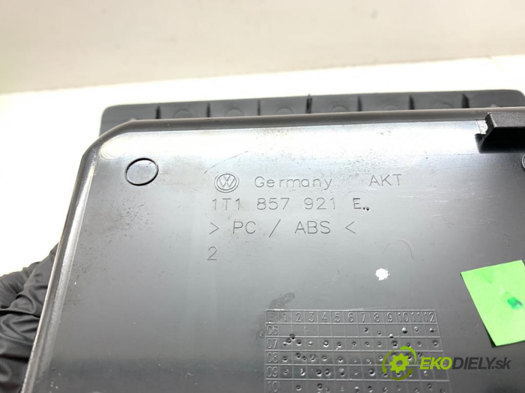 VW TOURAN nadwozie wielkoprzestrzenne (MPV) 2014 77 kW 1.6 TDI 1598 přihrádka kastlík středový interiéru 1T1857921E