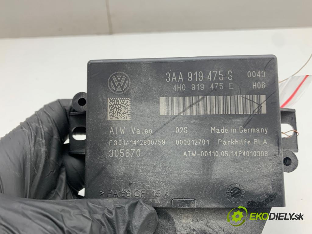 VW TOURAN nadwozie wielkoprzestrzenne (MPV) 2014 77 kW 1.6 TDI 1598 Modul PDC 3AA919475S (Riadiaca jednotka ostatné)