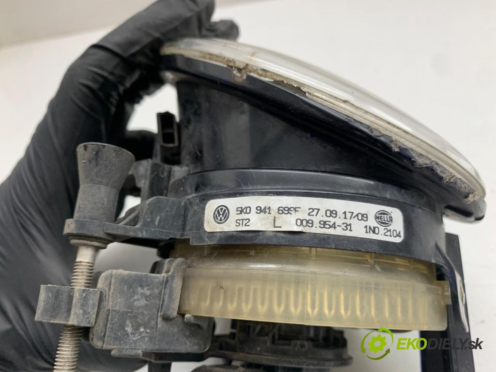 VW TOURAN nadwozie wielkoprzestrzenne (MPV) 2014 77 kW 1.6 TDI 1598 Hmlové svetlo, hmlovka ľavy predný 5K0941699F