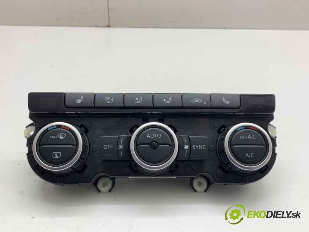 VW TOURAN nadwozie wielkoprzestrzenne (MPV) 2014 77 kW 1.6 TDI 1598 Panel ovládaní topení 3AA907044BQ (Páčky pod volantem)