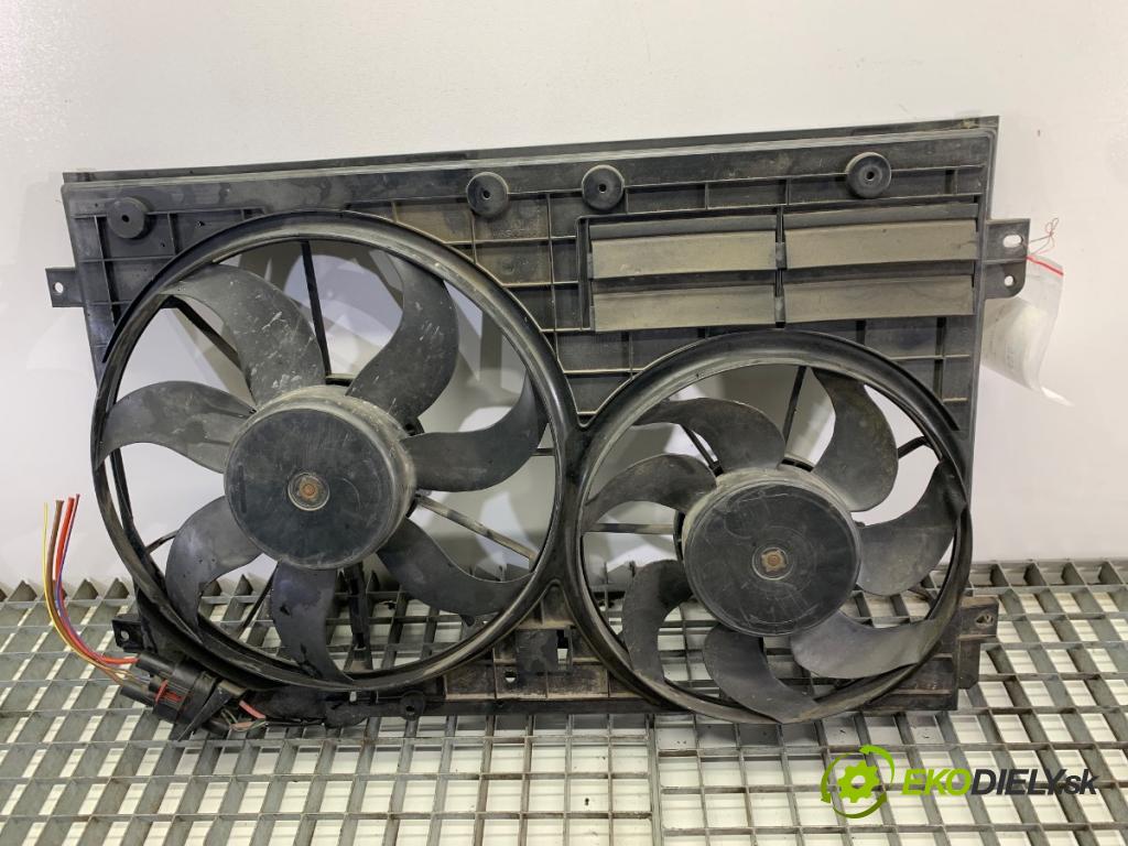 VW TOURAN nadwozie wielkoprzestrzenne (MPV) 2014 77 kW 1.6 TDI 1598 Ventilátor chladiča 1355D301602 (Ventilátor)