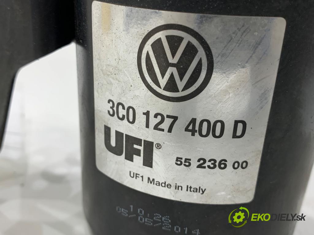 VW TOURAN nadwozie wielkoprzestrzenne (MPV) 2014 77 kW 1.6 TDI 1598 obal filtra paliva 3C0127400D (Kryt palivového filtru)