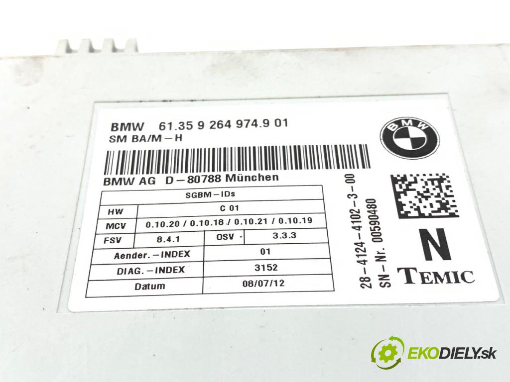 BMW E84 SUV 2013 180 kW xDrive 28 i 1997 Modul sedačky 9264974