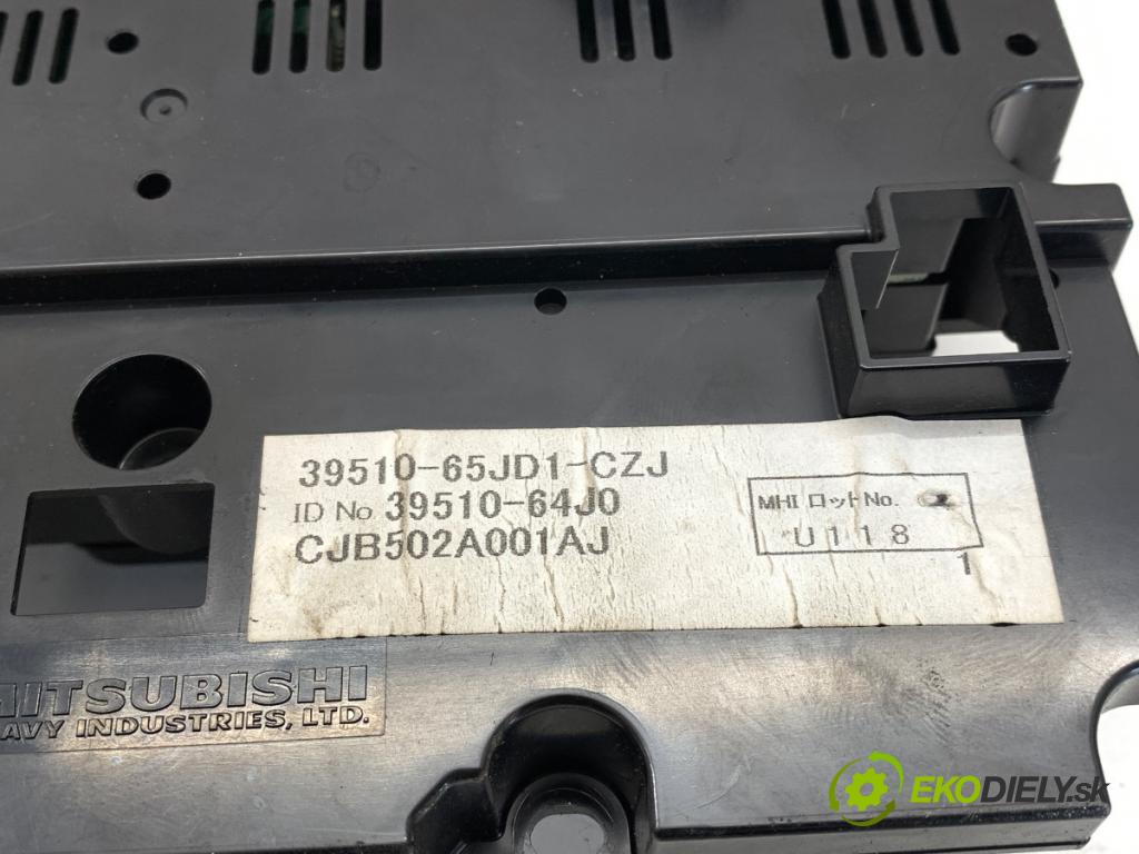 SUZUKI GRAND VITARA II samochód terenowy zamknięty 2006 95 kW 1.9 DDiS Napęd na wszystkie koła (JT419, TD44, JB419WD,... 1870 Panel ovládaní topení 39510-65JD1 (Páčky pod volantem)