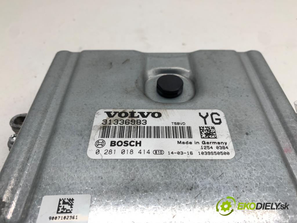 VOLVO V40 liftback 2014 110 kW D3 1984 řídící jednotka motora 31336983 (Řídicí jednotka)