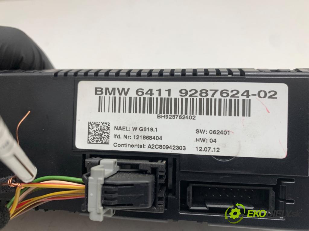 BMW E84 SUV 2013 180 kW xDrive 28 i 1997 Panel ovládaní topení 9287624 (Páčky pod volantem)