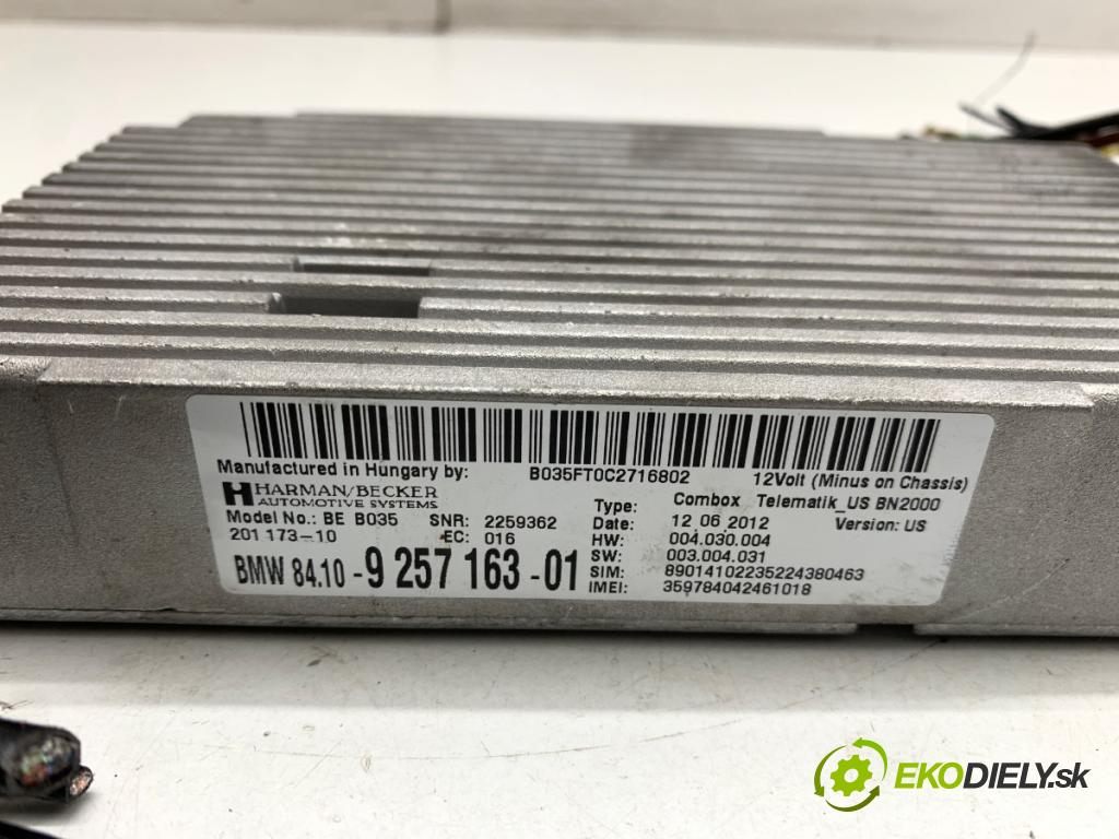 BMW E84 SUV 2013 180 kW xDrive 28 i 1997 modul BLUETOOTH 9257163 (Řídící jednotka ostatní)
