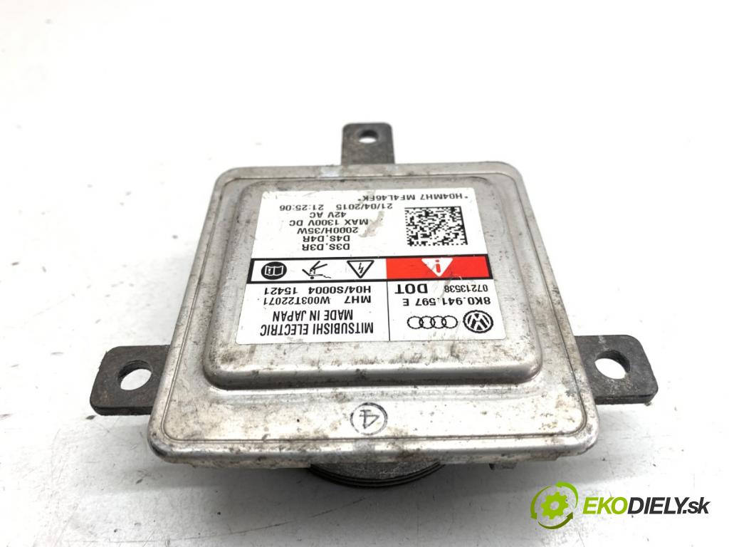 AUDI A3 8P liftback 2010 92 kW 1.4 TFSI 1390 Menič XENON 8K0941597E (Riadiaca jednotka xenónu)