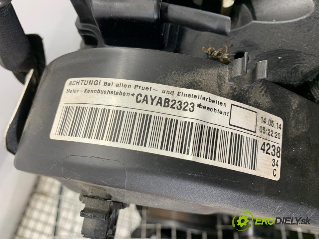 VW TOURAN nadwozie wielkoprzestrzenne (MPV) 2014 77 kW 1.6 TDI 1598 Motor CAY (Motor)
