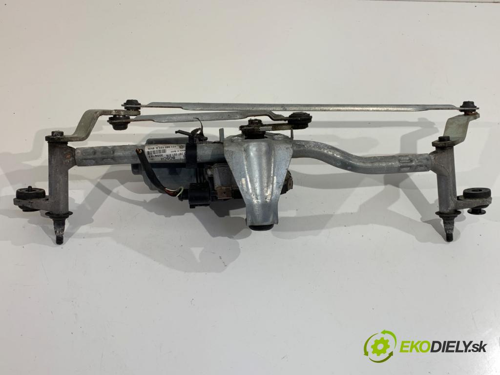 VW TOURAN nadwozie wielkoprzestrzenne (MPV) 2014 77 kW 1.6 TDI 1598 mechanismus stěračů přední část 1T1955023A (Motorek stěračů přední)