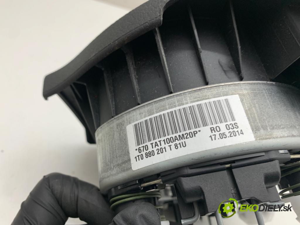 VW TOURAN nadwozie wielkoprzestrzenne (MPV) 2014 77 kW 1.6 TDI 1598 AirBag volantu 1T0880201T (Airbag)