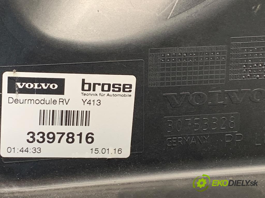 VOLVO XC60 I SUV 2016 140 kW D4 AWD 2400 mechanismus okna pravý přední část 30753328