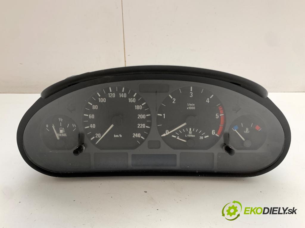 BMW E46 sedan 2002 85 kW 318 d 1951 Prístrojovka 6915239 (Prístrojová doska)