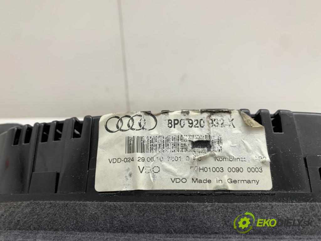 AUDI A3 8P liftback 2010 92 kW 1.4 TFSI 1390 Prístrojovka 8P0920932K (Prístrojová doska)