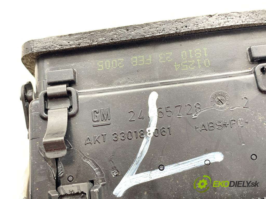 OPEL ASTRA H liftback 2005 77 kW 1.6 (L48) 1598 Mriežky kúrenia ľavy predný 24465728