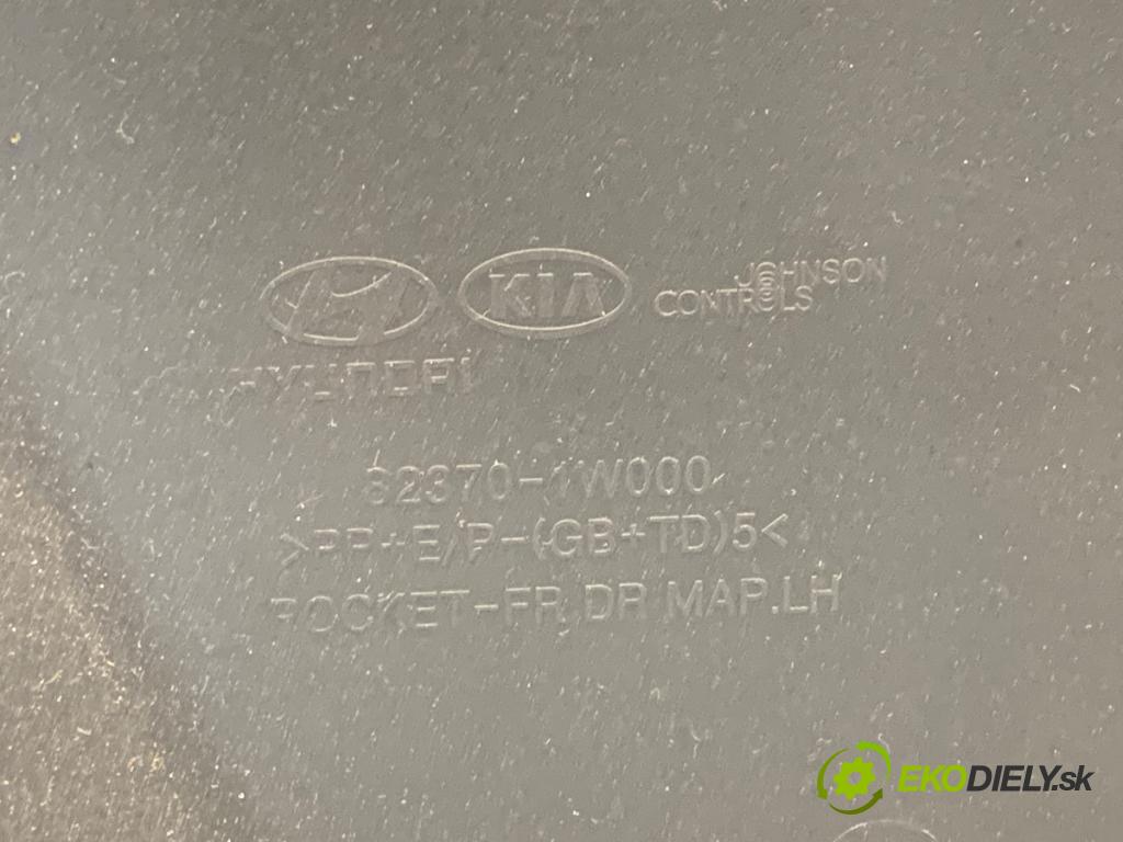 KIA RIO III liftback 2012 80 kW 1.4 CVVT 1396 čalúnenie Dvere ľavy predný