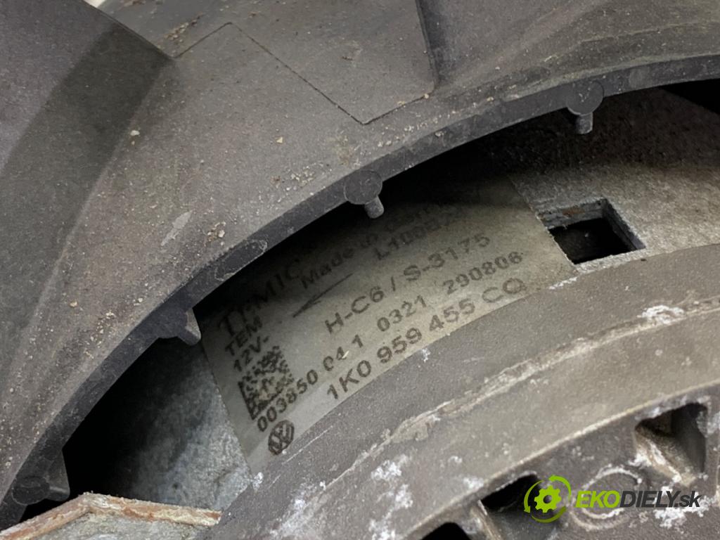 AUDI A3 8P liftback 2010 92 kW 1.4 TFSI 1390 Ventilátor chladiča 1K0959455CQ (Ventilátor)