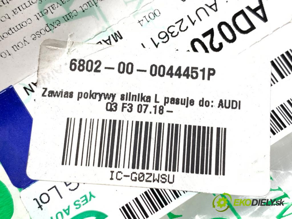 AUDI Q3 II --- 2024 --- --- --- závěs kapoty levý přední část