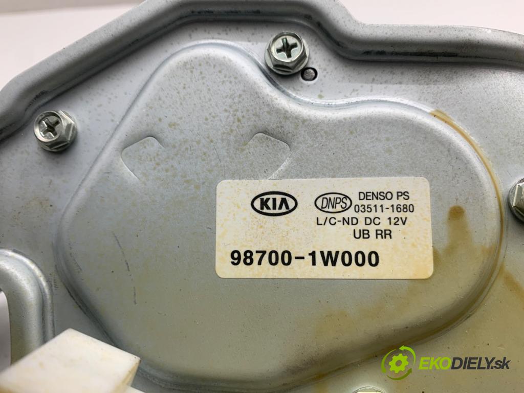 KIA RIO III liftback 2012 80 kW 1.4 CVVT 1396 motor stěračů zadní část 98700-1W000