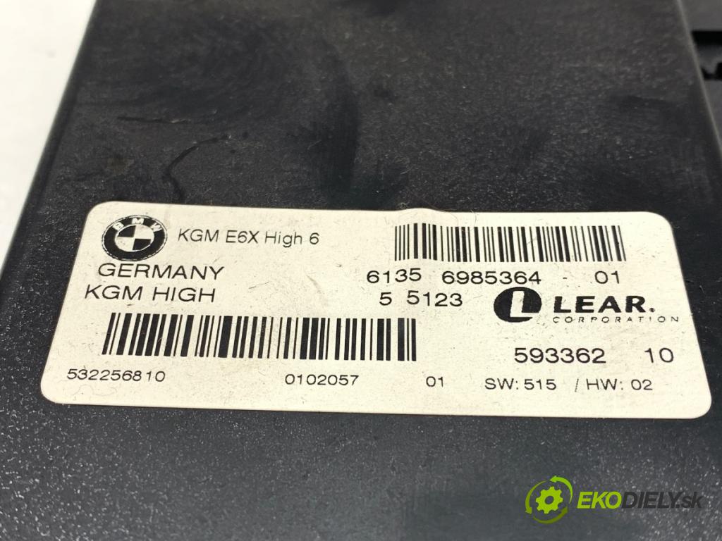 BMW E60 sedan 2005 160 kW 525 i 2996 modul komfortu 6985364 (Komfortní modul)
