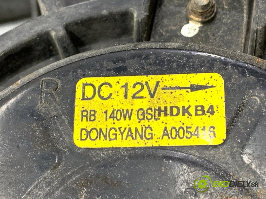 KIA RIO III liftback 2012 80 kW 1.4 CVVT 1396 Ventilátor chladiča  (Ventilátor)