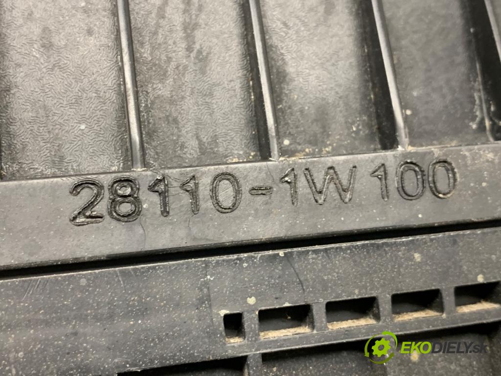 KIA RIO III liftback 2012 80 kW 1.4 CVVT 1396 obal filtra vzduchu 28110-1W100 (Kryt vzduchového filtru)