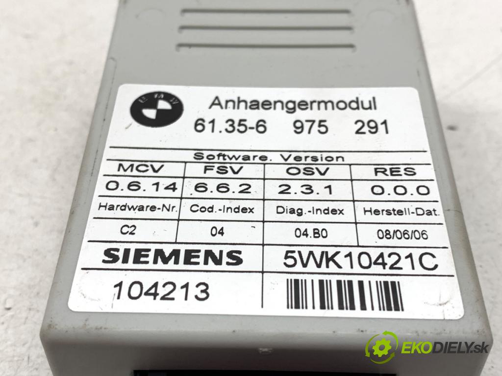 BMW E60 sedan 2005 160 kW 525 i 2996 modul tažného oka 6975291 (Řídící jednotka ostatní)