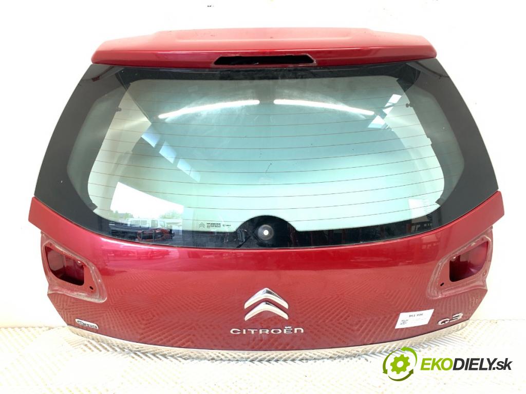 CITROEN C3 II liftback 2015 68 kW 1.6 HDi 1560 kapota zad 