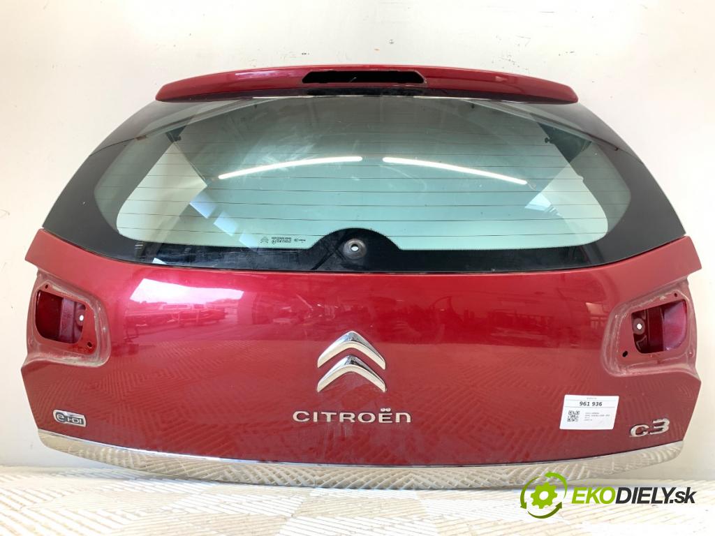CITROEN C3 II liftback 2015 68 kW 1.6 HDi 1560 kapota zad