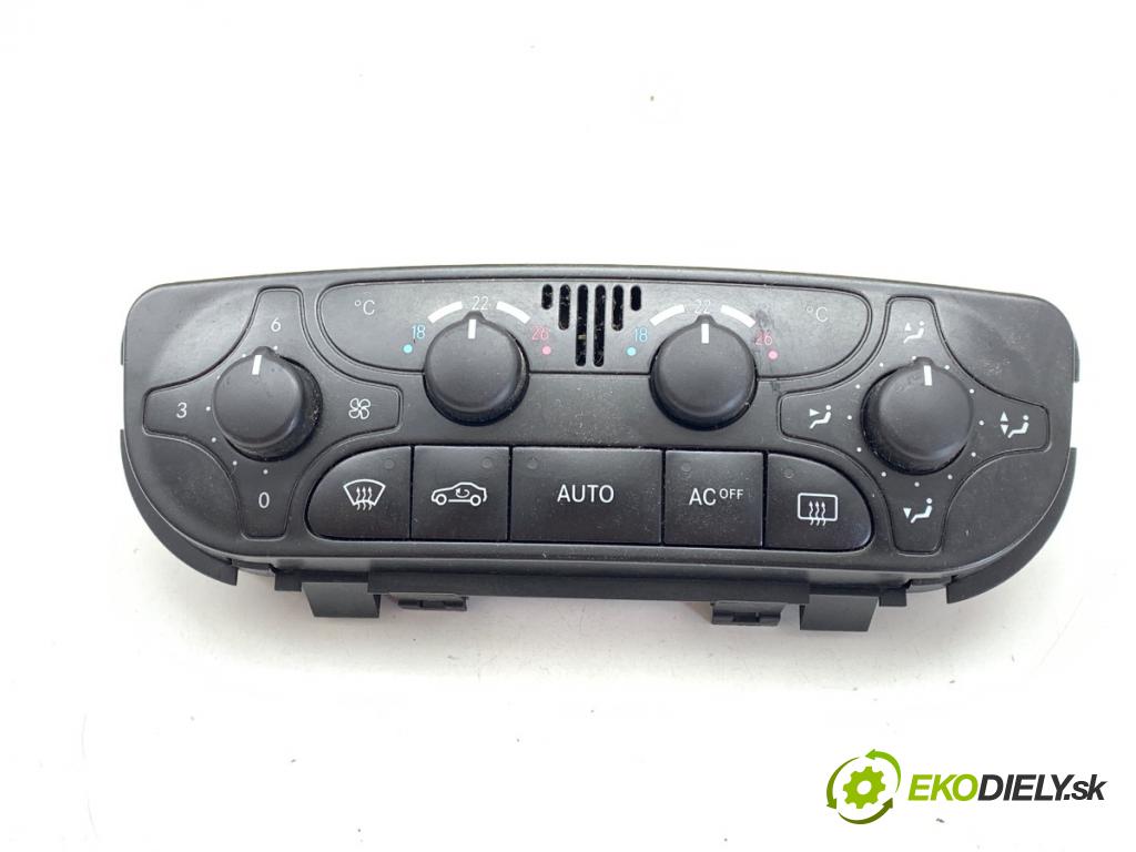 MERCEDES-BENZ S203 Kombi 2003 125 kW C 240 (203.261) 2597 Panel ovládania kúrenia A2098300085 (Prepínacie páčky pod volantom)