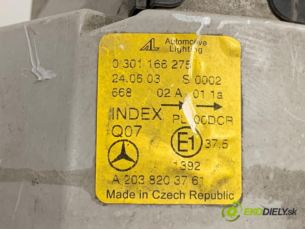 MERCEDES-BENZ S203 Kombi 2003 125 kW C 240 (203.261) 2597 světlomet levý přední část A2038203761