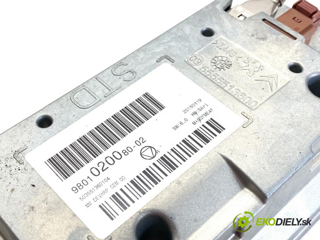 CITROEN C3 II liftback 2015 68 kW 1.6 HDi 1560 Dislpej 9801020080 (Prístrojová doska)