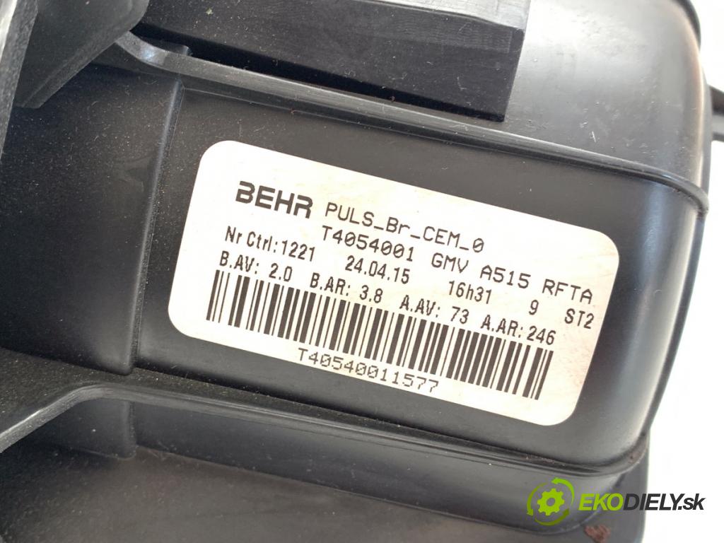 CITROEN C3 II liftback 2015 68 kW 1.6 HDi 1560 topení T4054001