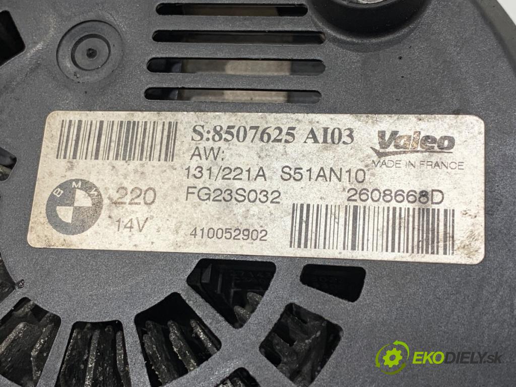 BMW F10 sedan 2011 120 kW 520 d 1995 Alternátor 8507625 (Alternátor)
