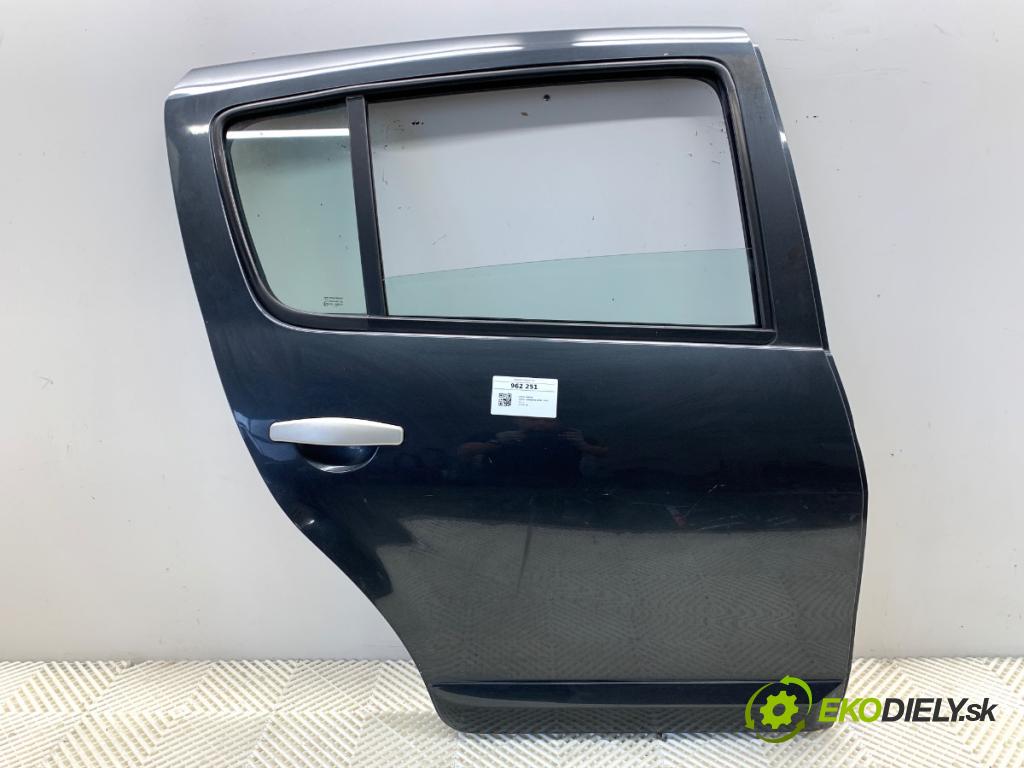 DACIA SANDERO liftback 2008 55 kW 1.4 (B30C, BS0C, BS0A, BS0G, BS1F, BS0E) 1390 Dvere pravy zad 